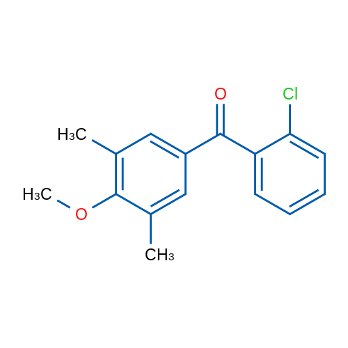 (2-Chlorophenyl)(4-methoxy-3,5-dimethylphenyl)methanone 1g