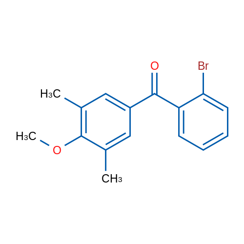(2-Bromophenyl)(4-methoxy-3,5-dimethylphenyl)methanone 5g