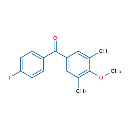 (4-Iodophenyl)(4-methoxy-3,5-dimethylphenyl)methanone 1g
