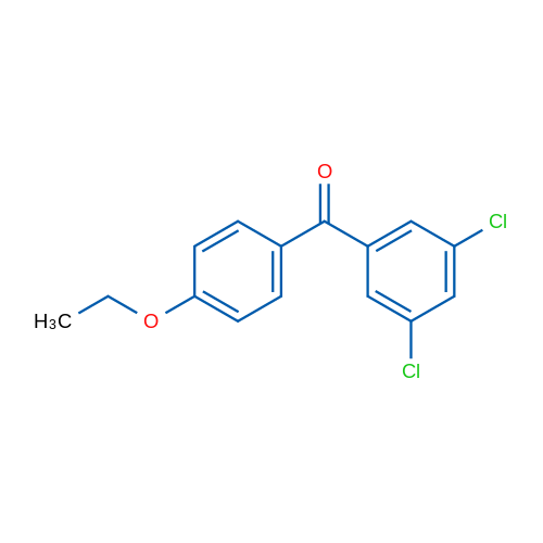 (3,5-Dichlorophenyl)(4-ethoxyphenyl)methanone 1g