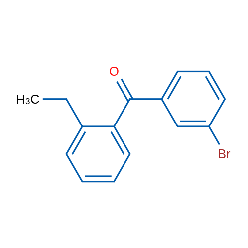 (3-Bromophenyl)(2-ethylphenyl)methanone 1g