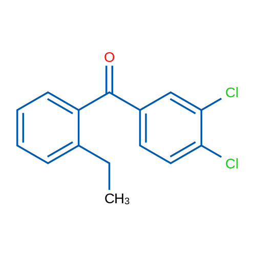 (3,4-Dichlorophenyl)(2-ethylphenyl)methanone 1g