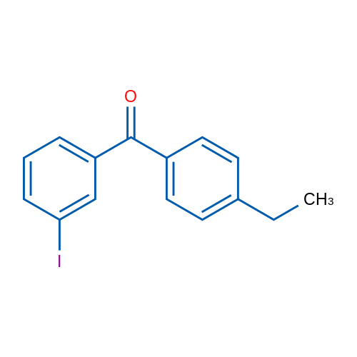 (4-Ethylphenyl)(3-iodophenyl)methanone 5g