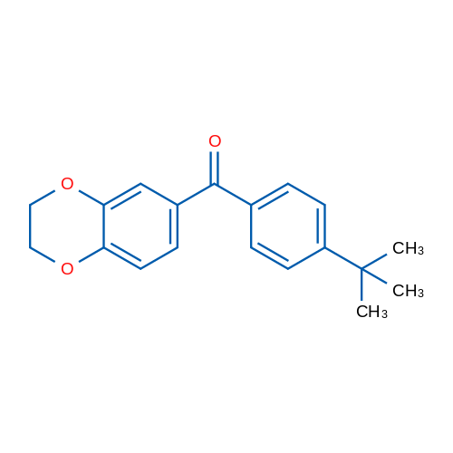 (4-(tert-Butyl)phenyl)(2,3-dihydrobenzo[b][1,4]dioxin-6-yl)methanone 5g