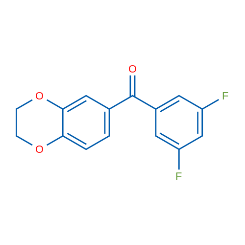 (3,5-Difluorophenyl)(2,3-dihydrobenzo[b][1,4]dioxin-6-yl)methanone 5g