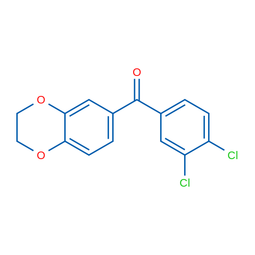 (3,4-Dichlorophenyl)(2,3-dihydrobenzo[b][1,4]dioxin-6-yl)methanone 1g