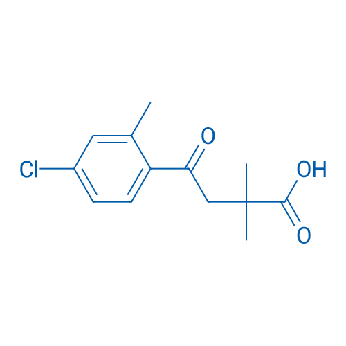 4-(4-Chloro-2-methylphenyl)-2,2-dimethyl-4-oxobutanoic acid 1g