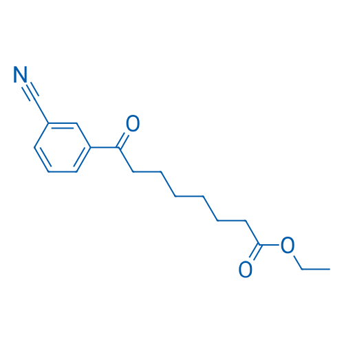 Ethyl 8-(3-cyanophenyl)-8-oxooctanoate 1g