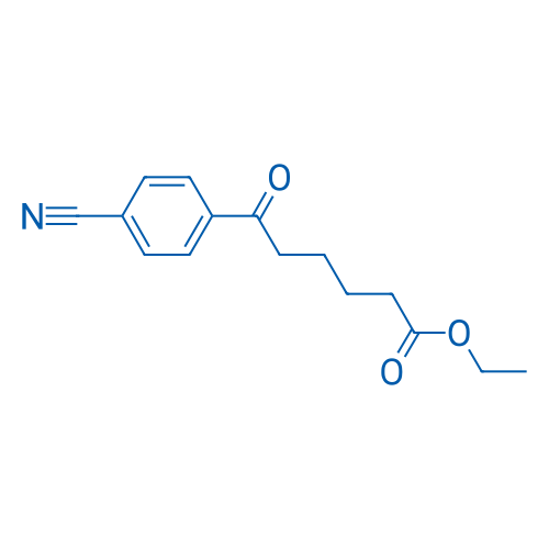 Ethyl 6-(4-cyanophenyl)-6-oxohexanoate 1g