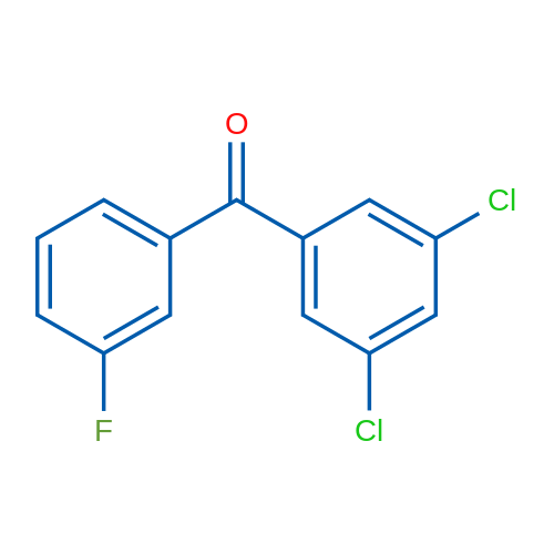 (3,5-Dichlorophenyl)(3-fluorophenyl)methanone 5g