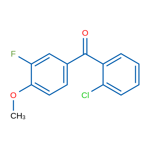(2-Chlorophenyl)(3-fluoro-4-methoxyphenyl)methanone 5g
