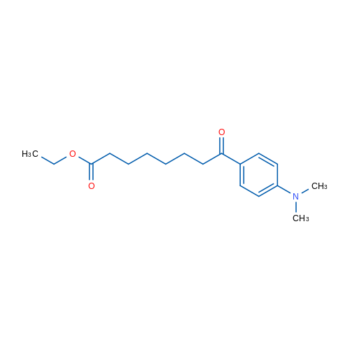 Ethyl 8-(4-(dimethylamino)phenyl)-8-oxooctanoate 1g