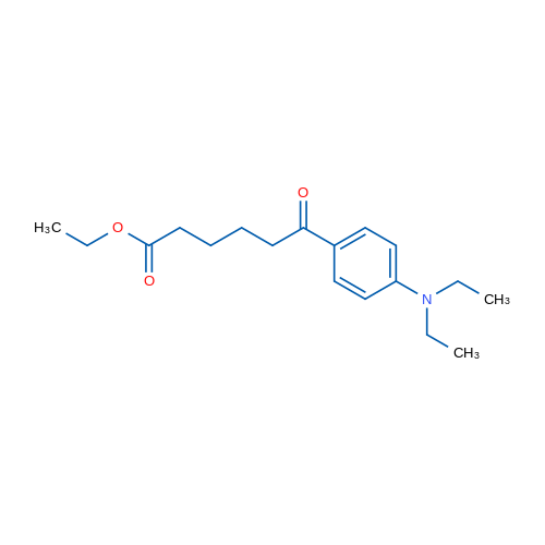 Ethyl 6-(4-(diethylamino)phenyl)-6-oxohexanoate 1g