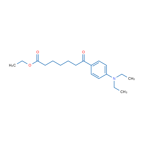 Ethyl 7-(4-(diethylamino)phenyl)-7-oxoheptanoate 1g