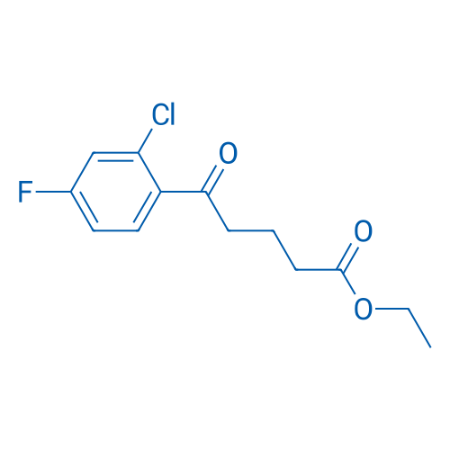 Ethyl 5-(2-chloro-4-fluorophenyl)-5-oxopentanoate 1g