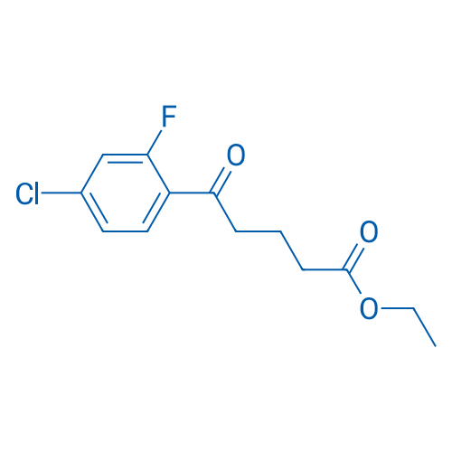 Ethyl 5-(4-chloro-2-fluorophenyl)-5-oxopentanoate 1g
