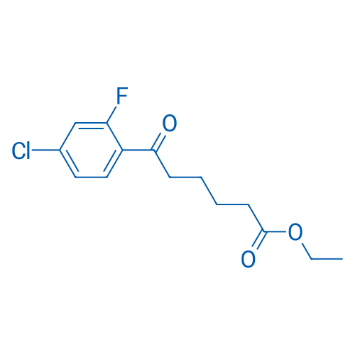 Ethyl 6-(4-chloro-2-fluorophenyl)-6-oxohexanoate 1g