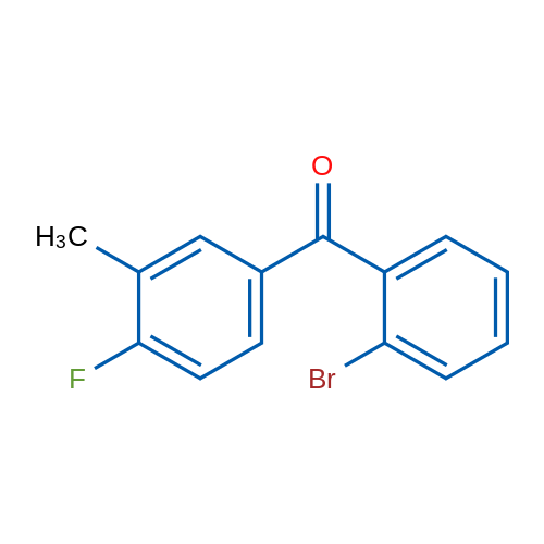 (2-Bromophenyl)(4-fluoro-3-methylphenyl)methanone 5g
