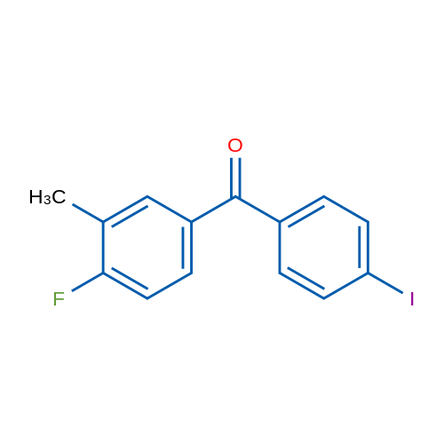 (4-Fluoro-3-methylphenyl)(4-iodophenyl)methanone 1g