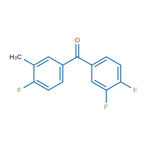 (3,4-Difluorophenyl)(4-fluoro-3-methylphenyl)methanone 1g