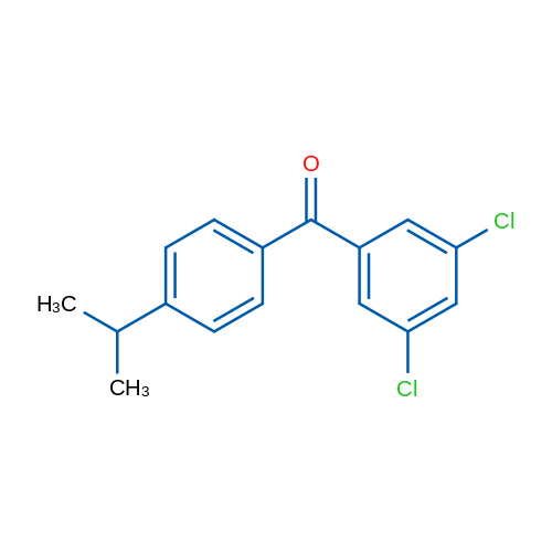 (3,5-Dichlorophenyl)(4-isopropylphenyl)methanone 5g
