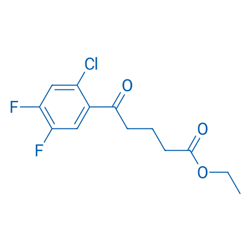 Ethyl 5-(2-chloro-4,5-difluorophenyl)-5-oxopentanoate 1g