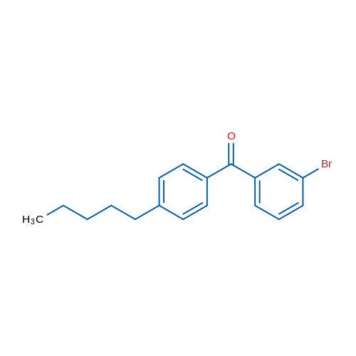 (3-Bromophenyl)(4-pentylphenyl)methanone 1g