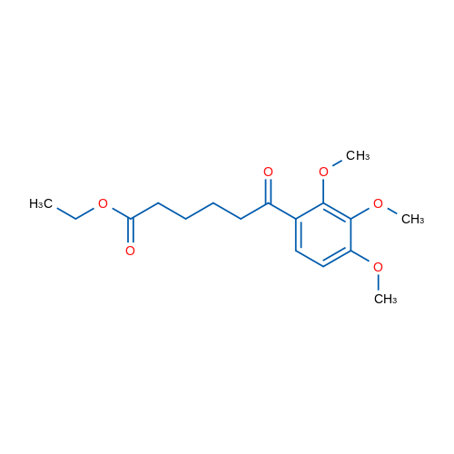 Ethyl 6-oxo-6-(2,3,4-trimethoxyphenyl)hexanoate 1g