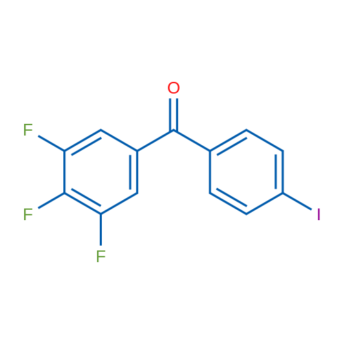 (4-Iodophenyl)(3,4,5-trifluorophenyl)methanone 1g