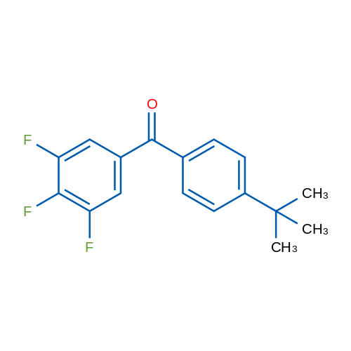 (4-(tert-Butyl)phenyl)(3,4,5-trifluorophenyl)methanone 5g