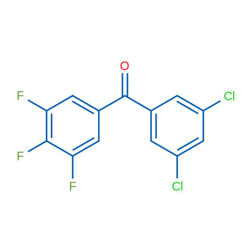 (3,5-Dichlorophenyl)(3,4,5-trifluorophenyl)methanone 1g