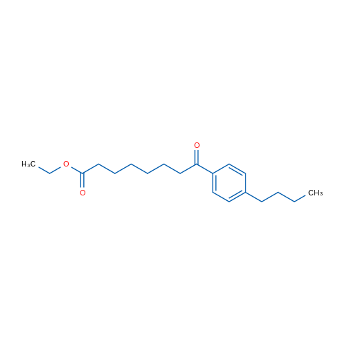 Ethyl 8-(4-butylphenyl)-8-oxooctanoate 1g