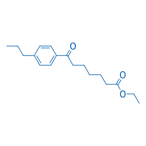 Ethyl 7-oxo-7-(4-propylphenyl)heptanoate 1g
