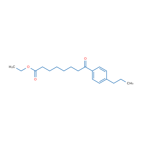 Ethyl 8-oxo-8-(4-propylphenyl)octanoate 1g