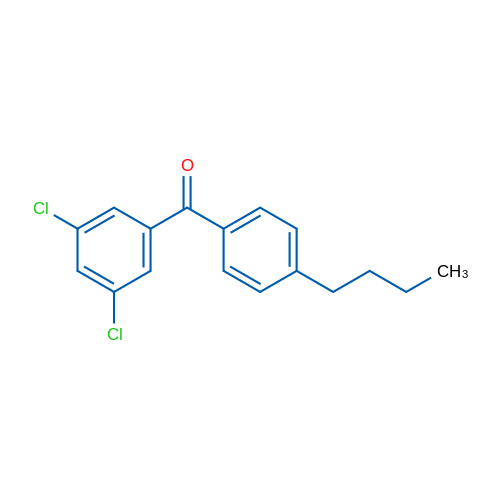 (4-Butylphenyl)(3,5-dichlorophenyl)methanone 1g