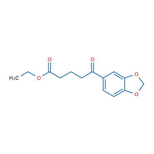 Ethyl 5-(benzo[d][1,3]dioxol-5-yl)-5-oxopentanoate 1g