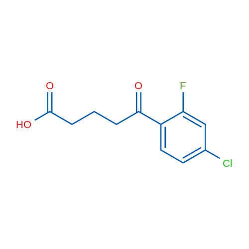 5-(4-Chloro-2-fluorophenyl)-5-oxopentanoic acid 1g