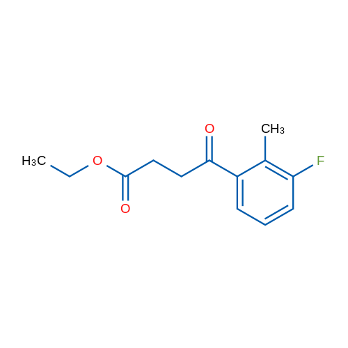 Ethyl 4-(3-fluoro-2-methylphenyl)-4-oxobutanoate 1g