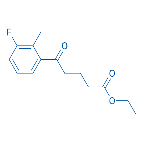 Ethyl 5-(3-fluoro-2-methylphenyl)-5-oxopentanoate 1g