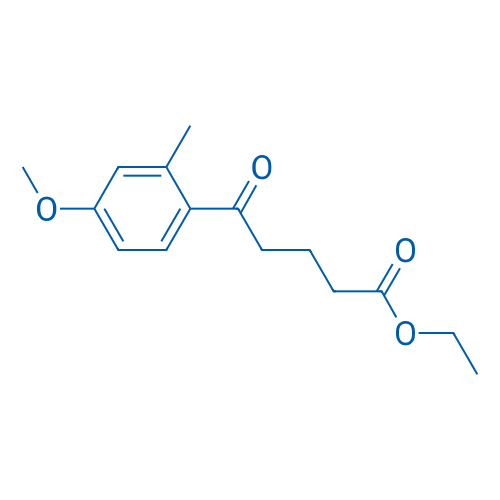 Ethyl 5-(4-methoxy-2-methylphenyl)-5-oxopentanoate 1g