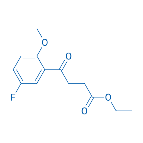 Ethyl 4-(5-fluoro-2-methoxyphenyl)-4-oxobutanoate 1g