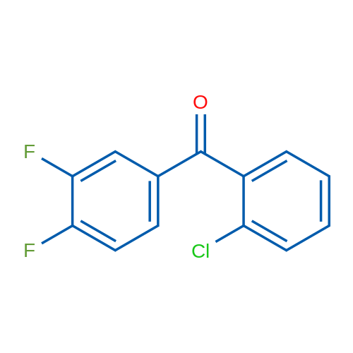 (2-Chlorophenyl)(3,4-difluorophenyl)methanone 5g
