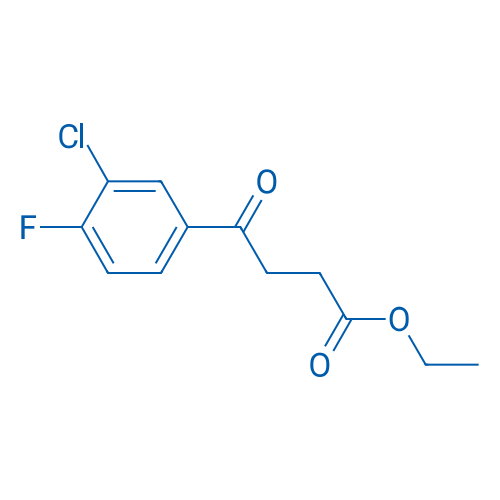 Ethyl 4-(3-chloro-4-fluorophenyl)-4-oxobutanoate 1g