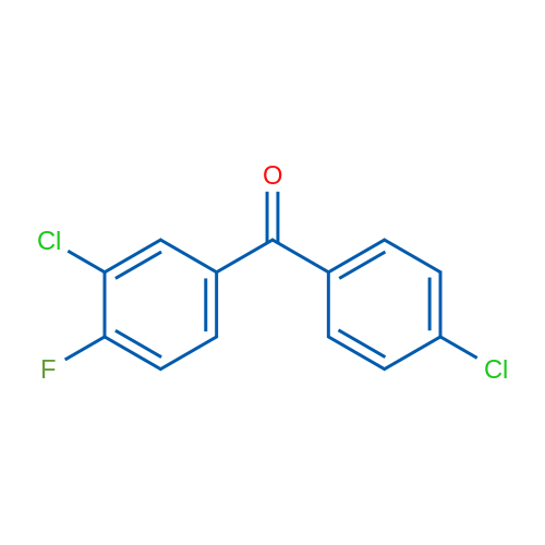 (3-Chloro-4-fluorophenyl)(4-chlorophenyl)methanone 1g