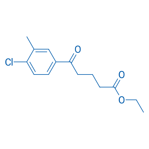 Ethyl 5-(4-chloro-3-methylphenyl)-5-oxopentanoate 1g