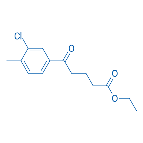 Ethyl 5-(3-chloro-4-methylphenyl)-5-oxopentanoate 1g