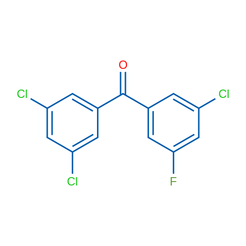 (3-Chloro-5-fluorophenyl)(3,5-dichlorophenyl)methanone 1g