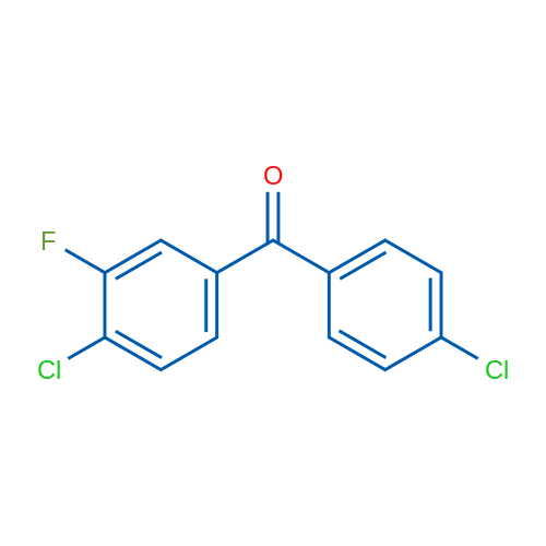 (4-Chloro-3-fluorophenyl)(4-chlorophenyl)methanone 5g