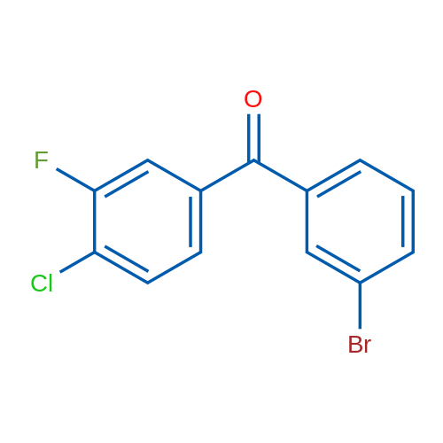 (3-Bromophenyl)(4-chloro-3-fluorophenyl)methanone 5g