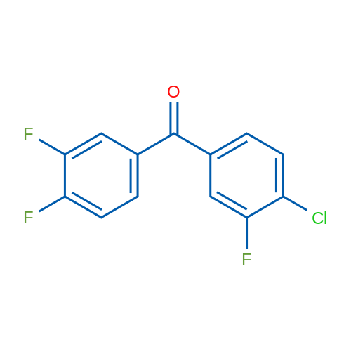 (4-Chloro-3-fluorophenyl)(3,4-difluorophenyl)methanone 1g
